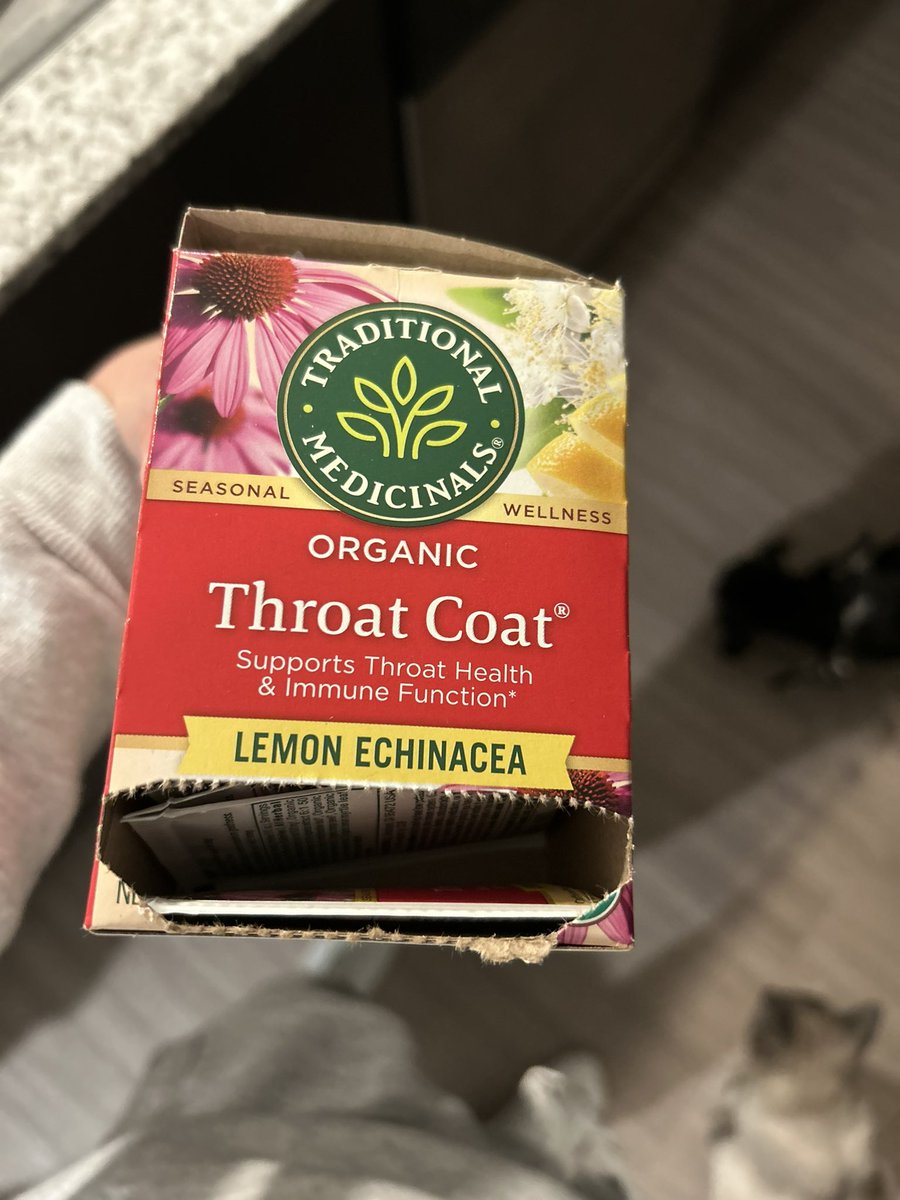 had to do a double take because throat what?