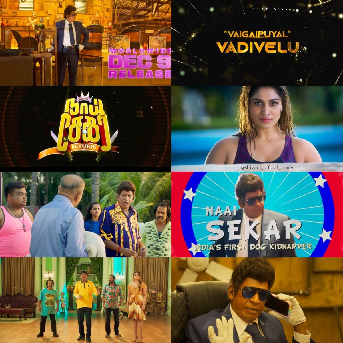 shivani_Fandom's tweet photo. World Wide Dec 9 Release 

#NaaiSekarReturns
#Vadivelu #shivaninarayanan 
#NaaiSekarReturnsOnDec9 

@iamshivani_n @LycaProductions https://t.co/GycorVjnm2