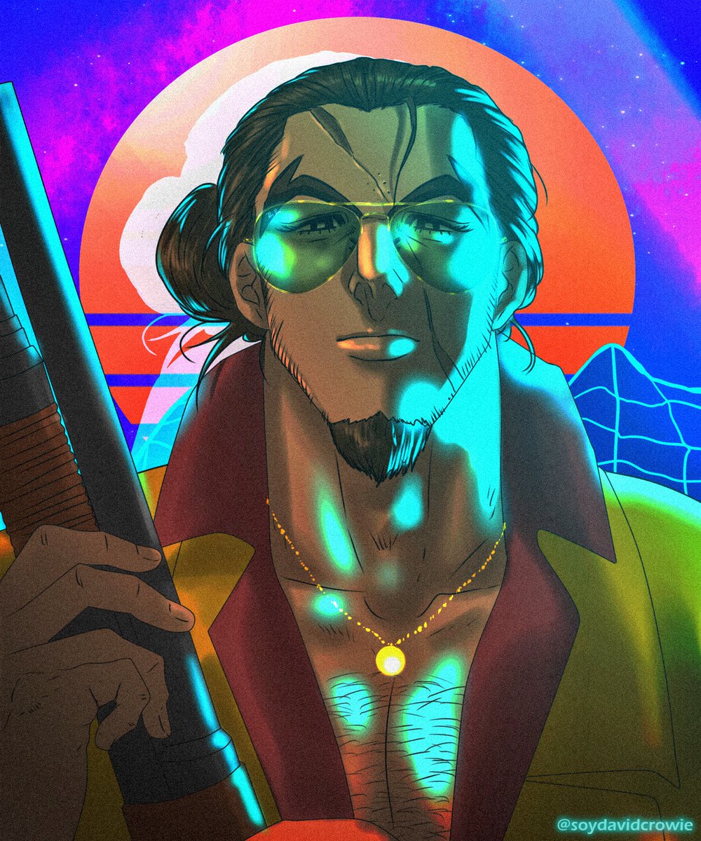 soydavidcrowie's tweet photo. Miami Vice Ariko. #goldenkamuy #ゴールデンカムイ #nodasatoru #野田サトル #有古力松 #arikorikimatsu #ipopte #イポㇷ゚テ https://t.co/4RdsEf7LX9