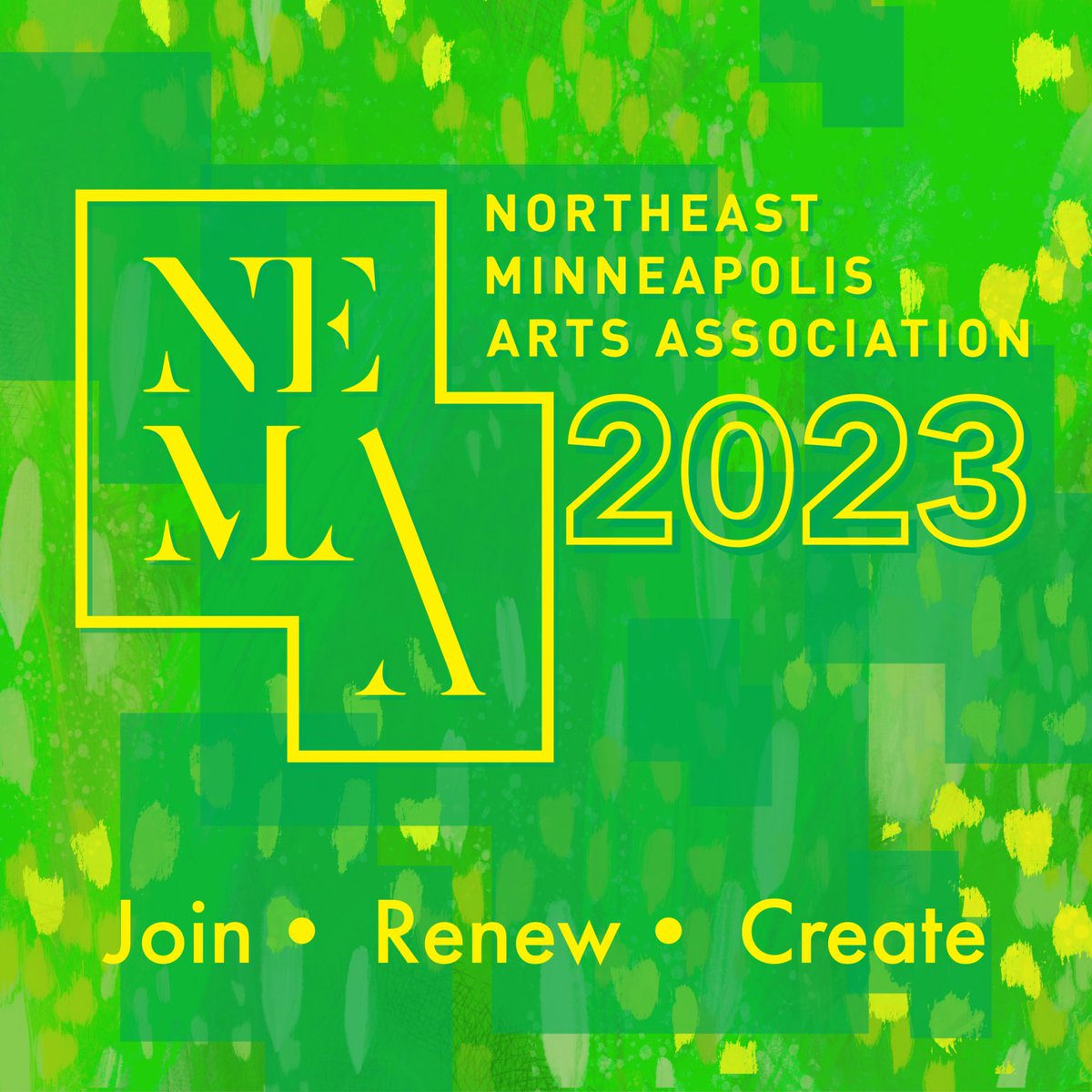 It's time to join NEMAA for 2023!

Member benefits include Art-A-Whirl participation, an online shop on nemaa.org, and year-round access to Artist Opportunities, just to name a few.

nemaa.org/shop/membershi…
