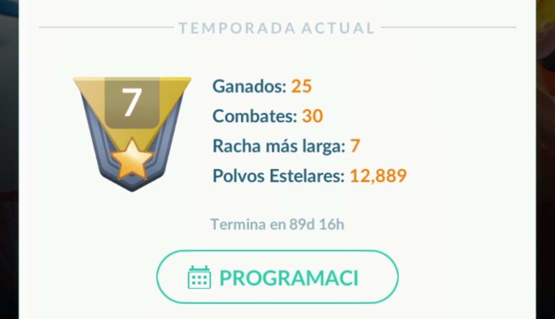 PerrrrroZGaming's tweet photo. Empezamos bien en esta nueva temporada de GBL, esperemos llegar al rango leyenda nuevamente. Mucho éxito a todos entrenadores. #GBL #PokemonGO https://t.co/6To5bFcZyr