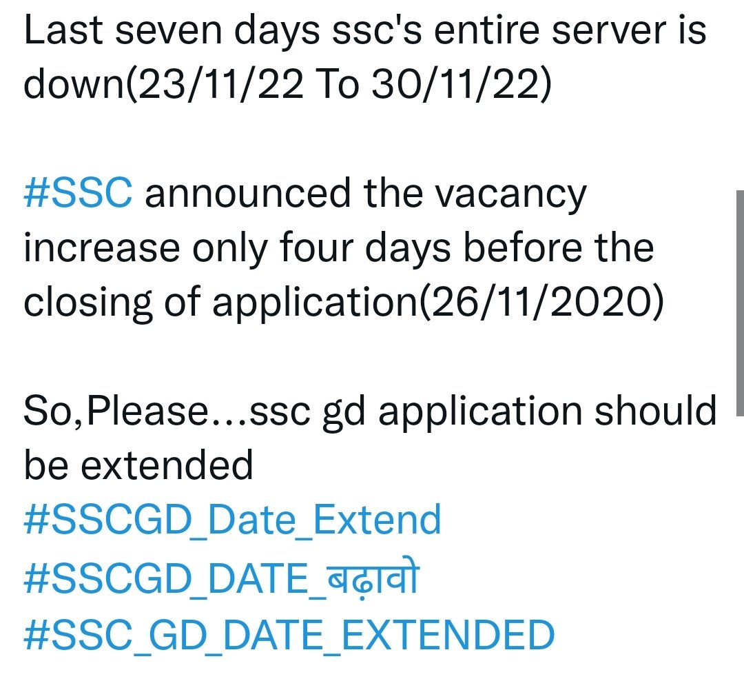 GautamC76998468's tweet photo. #SSCGD_Date_Extend please extend date its the humble request to @SSCorg_in @ssc_official__ @SSCNIC #sscgdapplyingDateextend #SSCGD2022 #SSCCHAIRMAN #ssc_gd_server_problem #sscgddateextend https://t.co/jF01TKhPl7