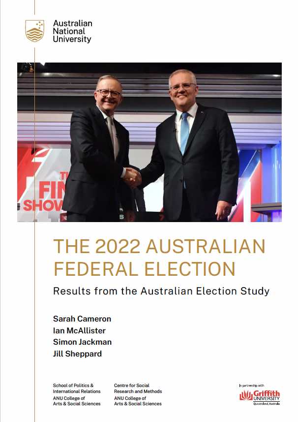 Australian Election Study (@auelectionstudy) on Twitter photo The 2022 Australian Election Study will be released Monday 5 December, 10:30am, with new reports and data.
We look at what explains the Coalition loss, the rise of the 'Teals', political trust, the impacts of COVID-19, policy issues, leaders, and more. 
australianelectionstudy.org The 2022 Australian Election Study will be released Monday 5 December, 10:30am, with new reports and data.
We look at what explains the Coalition loss, the rise of the 'Teals', political trust, the impacts of COVID-19, policy issues, leaders, and more. 
australianelectionstudy.org
