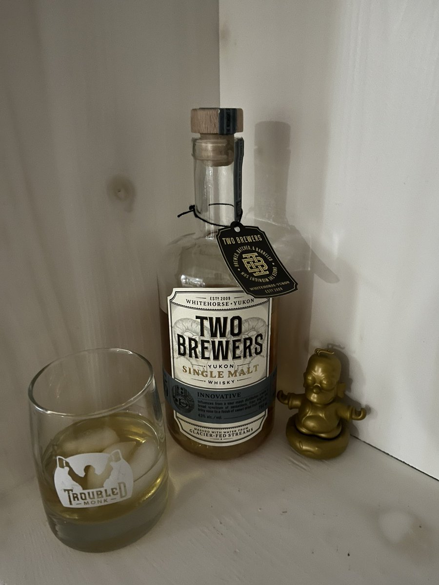 Dram the 2nd - <a href="/YukonSpirits/">Yukon Spirits</a> Batch No. 5 - Sour Mash Distillation - 2013? I’ve had this a hot minute - I believe this was one of the first releases we loaded up on back in the ol’ Mactaggart Co-op. 

Notes : Brine, roasted chestnut, stewed plum, guajillo chili 🌶️
