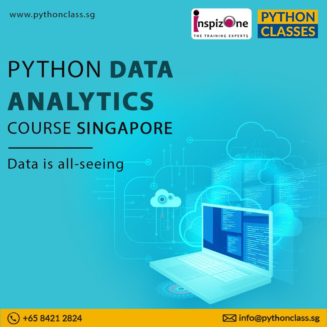 pythonclasssg's tweet image. Python Data Analytics Course Singapore - Data Is All-Seeing
📞 +65 84212824 or Visit: bit.ly/3Vsjg9R
Python Data Analytics Course Singapore will take you from the basics of Python to exploring many different types of data. 
#python #dataanalytics #dataanalyticscourse