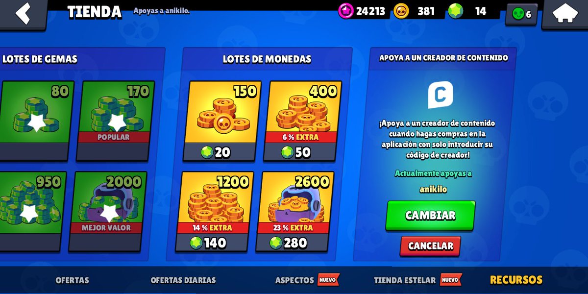 Obviamente el mejor código de creador, el código Anikilo <a href="/AnikiloGamer/">Anikilo</a>