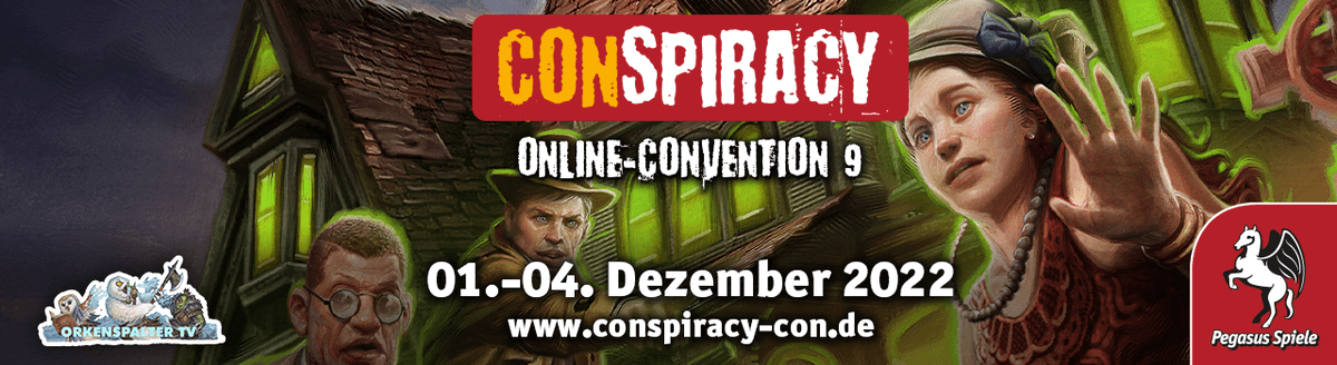 #CONspiracy 9  vom 01.–04. Dezember