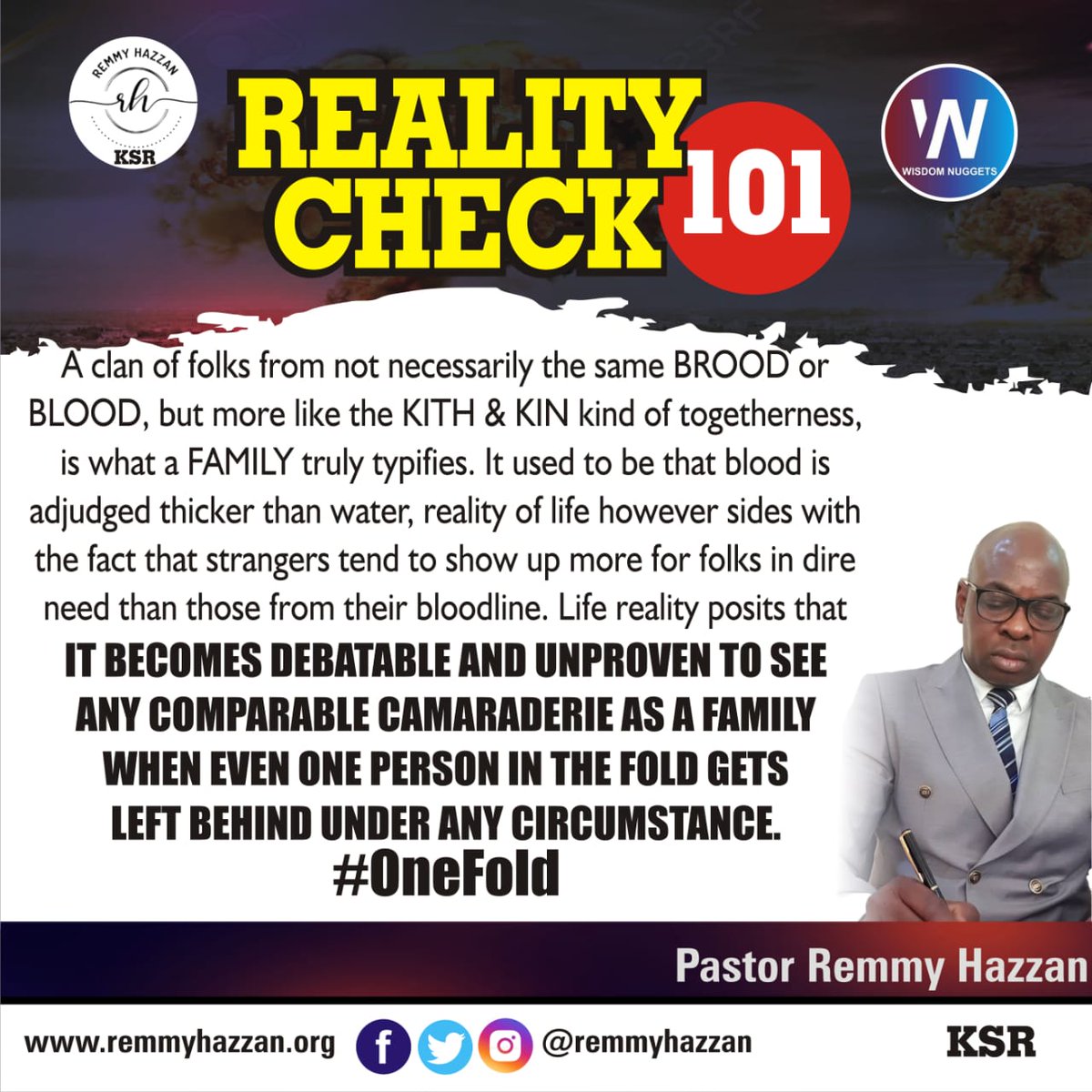 remmyhazzan's tweet image. #OneFold