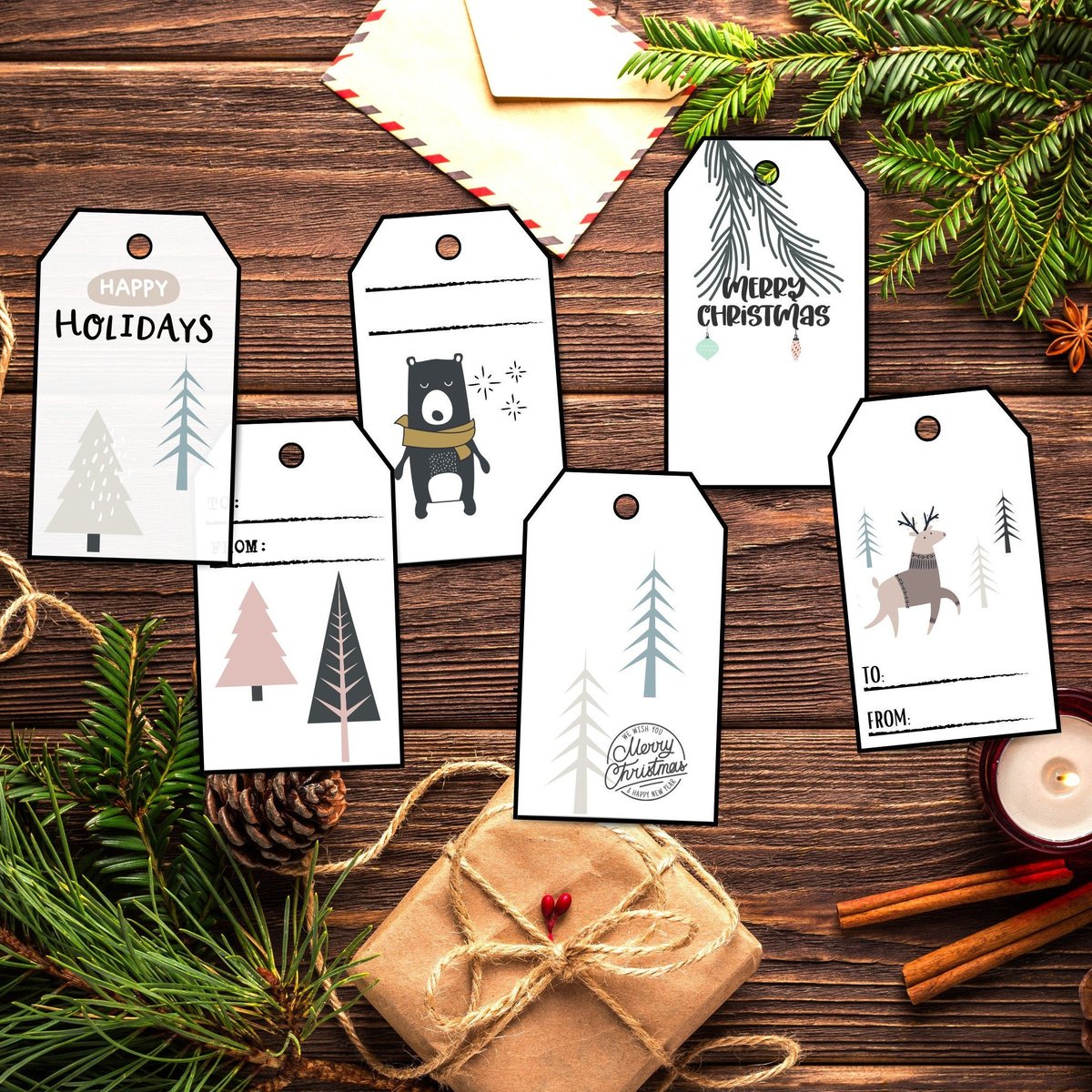 WildePaperCo's tweet photo. Add a personal touch to your gifts this year with Christmas Gift Tags. Printable Set of 12 Designs. Instant Download https://t.co/JjJA1gWITz #christmas #rectangle #cardmakingstationery #yes #printablegifttags #christmasgifttags #instantdownload #christmaslabels https://t.co/bpvXYajLra