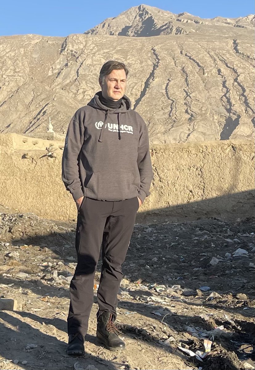 ErwinPolicar's tweet photo. An amazing human being and our #UNHCR Goodwill Ambassador. It’s an honour welcoming you @davemorrissey64 in #Quetta and standing with you to advocate for the welfare of refugees. https://t.co/AZeR5TBFZH