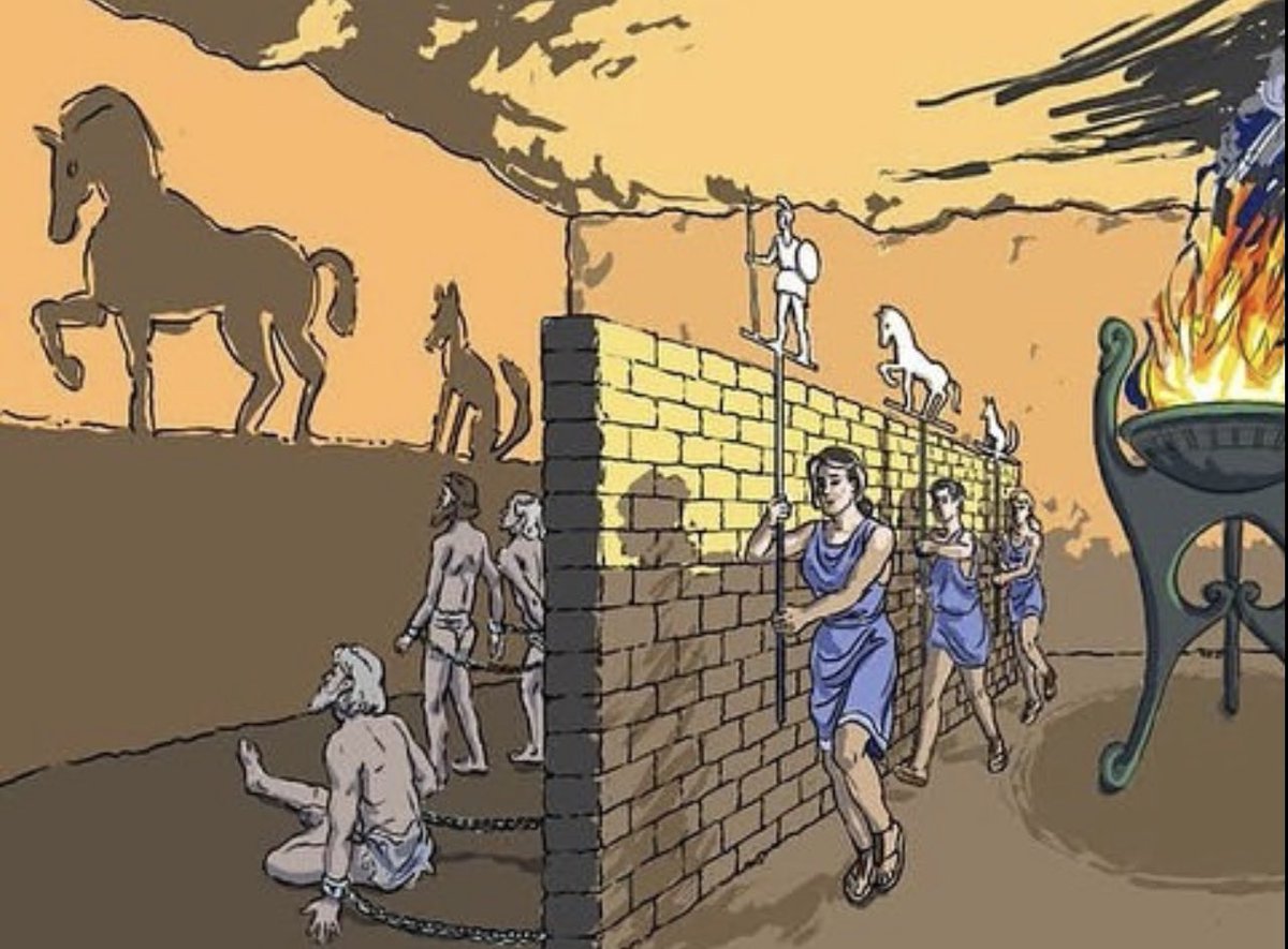 MehmetTanselY's tweet photo. Platon’un mağara alegorisi misali, sadece illüzyon gösterisini gerçek sandığınızı bilmek zorundasınız artık.Görüntülerle,gölgelerle değil,gerçekleriyle yaşamayı seçerek yolunuza aydınlanmış olarak devam etmelisiniz.. https://t.co/2ajAS7bBcy