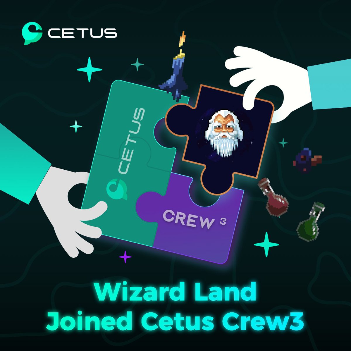 Cetus๐ณ (@cetusprotocol) on Twitter photo Wiz Wiz Wiz! <a href="/WizardLandSui/">Wizard Land - Sui๐ง</a> joined #Cetus Crew3!
Explore the land of Magic!
๐ฅ๐ฅ๐ฅ
๐บ๐บ
๐
cetusprotocol.crew3.xyz/questboard
#Sui #NFT #DeFi #SuiEcosystem #SuiNFTs Wiz Wiz Wiz! <a href="/WizardLandSui/">Wizard Land - Sui๐ง</a> joined #Cetus Crew3!
Explore the land of Magic!
๐ฅ๐ฅ๐ฅ
๐บ๐บ
๐
cetusprotocol.crew3.xyz/questboard
#Sui #NFT #DeFi #SuiEcosystem #SuiNFTs