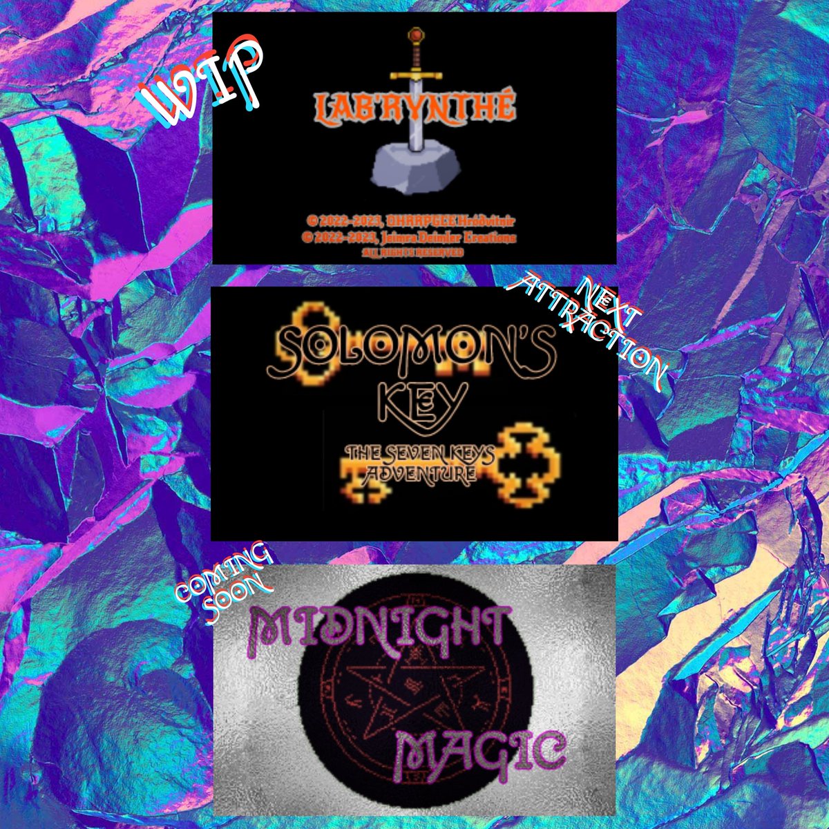 So, 2022's nearing its end. I have here some agendas I'll be busying up with on 2023.

#ohrrpgce #RPG #turnbased #retrogames #videogames #pixel #Pixelart #gamedev #gamedevs #IndieGameDev #indiegames #WIPs