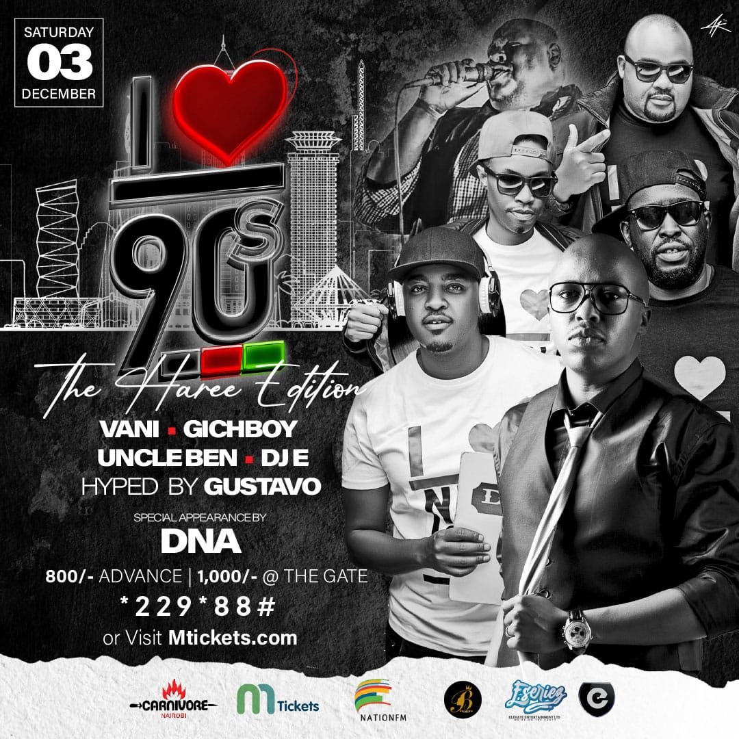 TOMORROW IS THE BIG DAY! 90S MUSIC EVENT to go down at the <a href="/CarnivoreKe/">Carnivore Nairobi</a>. 

Bajuka Star DNA to make his debut. You better tag your squad. 

Dial *229*88# to purchase a ticket..

Baba Mark Masai #FlavourWithEdge #SpotifyWrapped Thika Road #Kenya7s Nairobi Rivers Commission