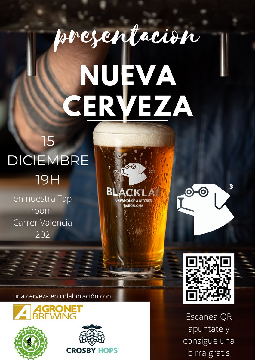 Presentación nueva cerveza y consigue una birra gratis - mailchi.mp/45c6f80ec92e/p…