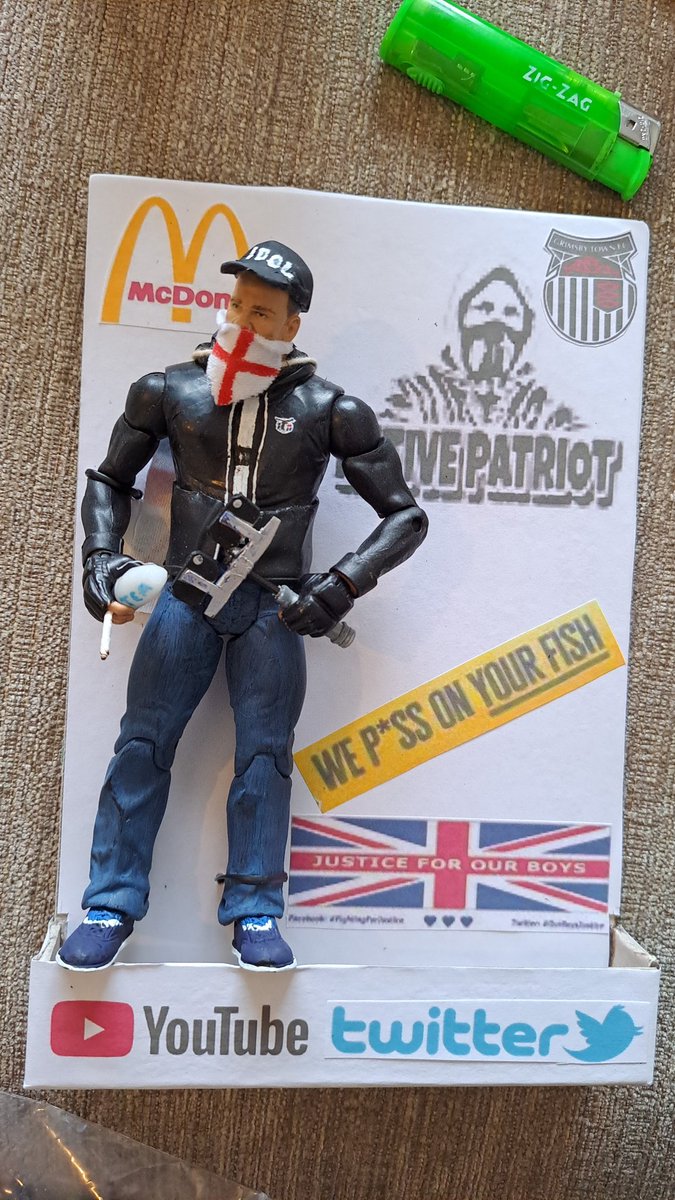 ActivePatriotUK's tweet image. Just arrived at all good toy stores in time for Christmas

The FAR RIGHT finally have a super hero

Who needs Action Man when you can have #ActiveMan