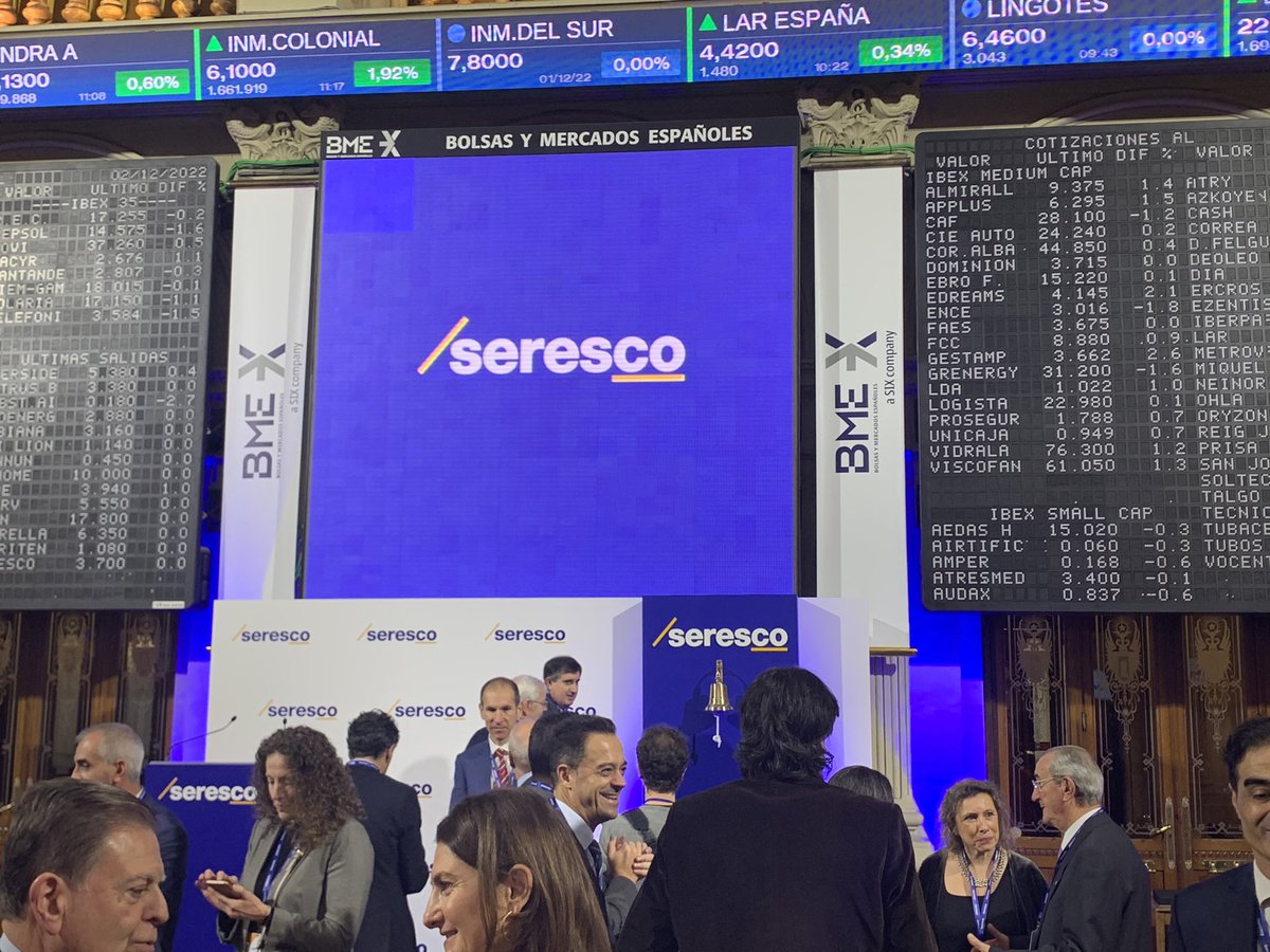 Jose Luis M. Zabala (@jlmzabala) on Twitter photo Día de celebración para nuestro Partner <a href="/seresco/">Seresco</a> Un orgullo para <a href="/SageSpain/">Sage Spain</a> formar parte de su ecosistema de socios, colaborando con #innovación y #tecnología a llegar a este momento tan importante en su ya larga y exitosa historia. Enhorabuena <a href="/SagePartners/">Sage Partners</a> #bmeGrowth Día de celebración para nuestro Partner <a href="/seresco/">Seresco</a> Un orgullo para <a href="/SageSpain/">Sage Spain</a> formar parte de su ecosistema de socios, colaborando con #innovación y #tecnología a llegar a este momento tan importante en su ya larga y exitosa historia. Enhorabuena <a href="/SagePartners/">Sage Partners</a> #bmeGrowth
