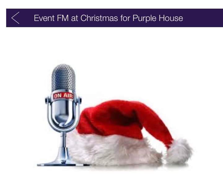 RadioEventFM's tweet photo. 'Event FM at Christmas for @PurpleHouseIRL
'Pop Up' digital across Ireland.
Christmas Classics 24/7
Award Winning Santa's daily Updates
Listen online: https://t.co/XH4qdq1LJM 

I'm listening to Christmas Classics @RadioEventFM with @TuneIn. #NowPlaying https://t.co/6Ag7s7SVXQ https://t.co/60crmfpskk