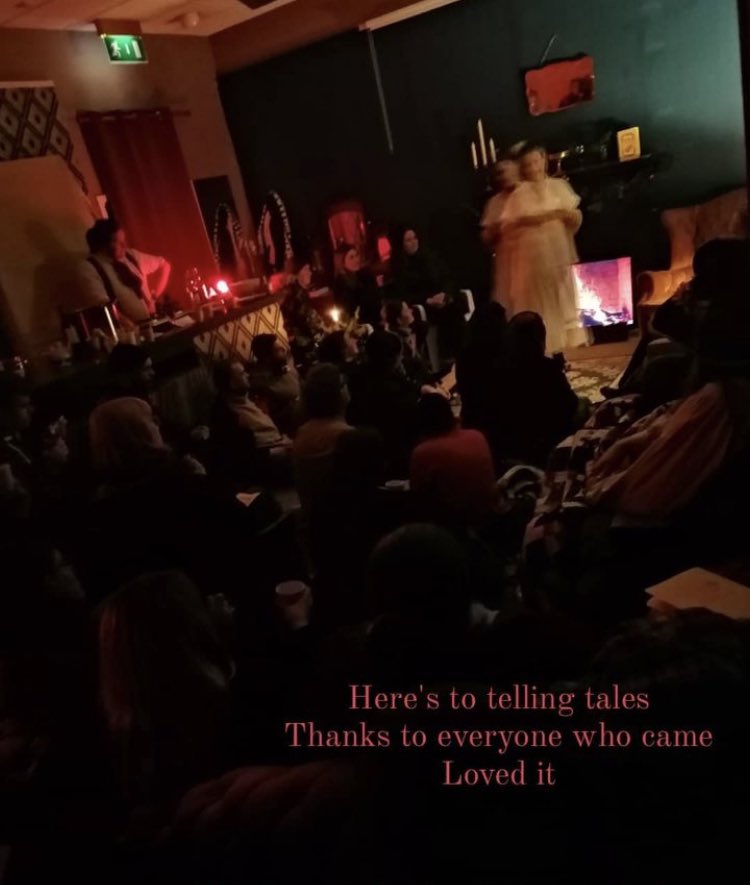 tactileBOSCH's tweet photo. Storytelling in the lounge last eve. The perfect way to start December! https://t.co/ZYdKKzjdun