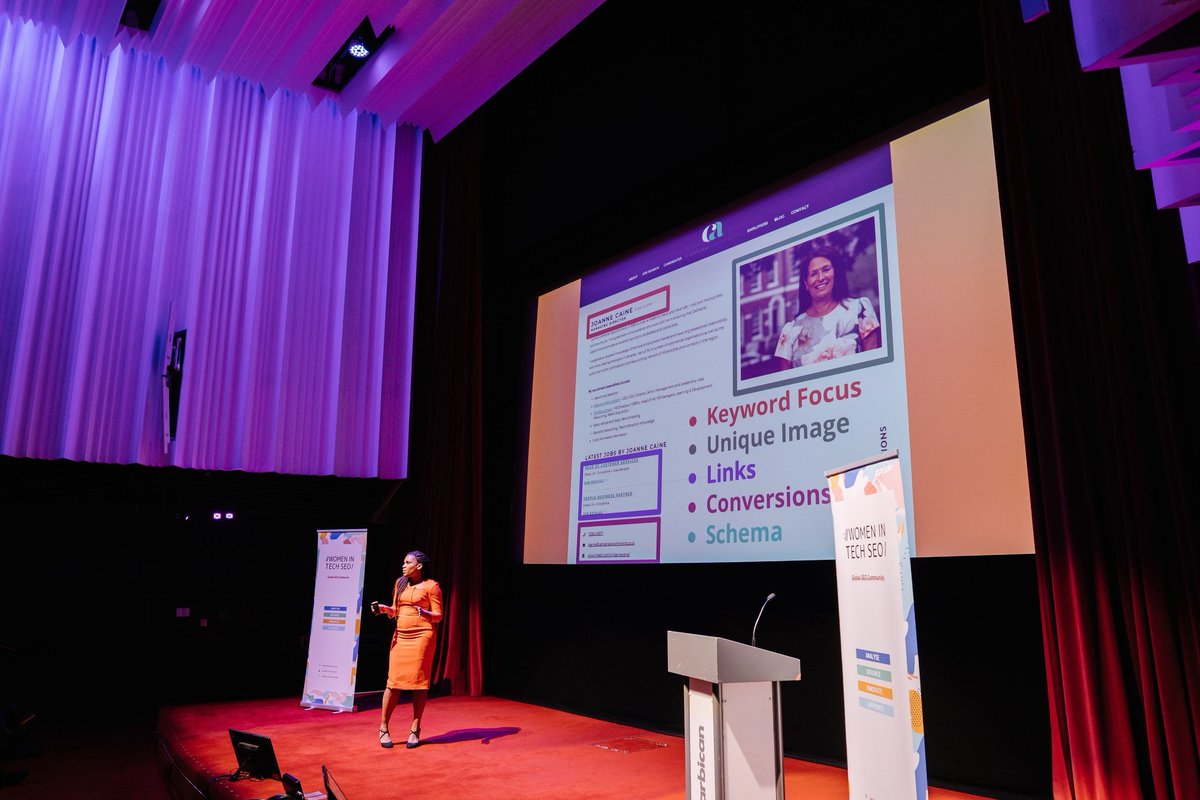 CrystalontheWeb's tweet photo. #seoadvent 🎁2⃣🎁
IRL events were back this year and the #WTFest from @techseowomen was just incredible! 🙌
Organizer @areej_abuali & host @hannah_bo_banna put on a great event with amazing speakers that energized the whole community!
Need 2023🎟️? https://t.co/3o6oP5V0J5 https://t.co/Xpypz10SQF