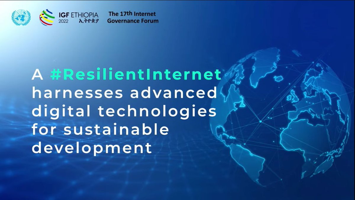 Find out in a few minutes at the #igf2022 what is being done to reduce the disparities between nations identified in the #SDGs as a result of the accelerating digitization process.

Live from CR5: youtu.be/6G7pMI9wXAU