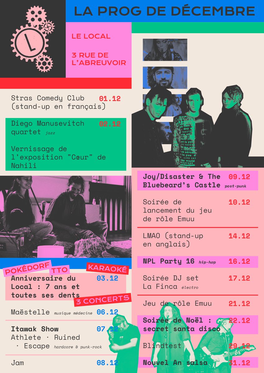 En décembre au Local ⬇️