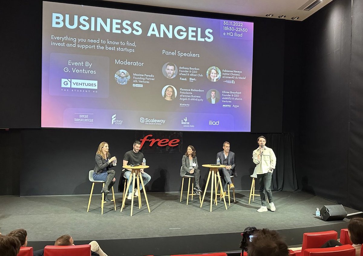 Ravi d’avoir participé au panel organisé par @max_prds et G. Ventures sur les best practices à adopter en tant que #businessangel ! Chez <a href="/AoniaVentures/">Aonia Ventures</a>, notre approche s’inscrit dans le long terme. L’objectif : accompagner les #entrepreneurs pour bâtir un projet pérenne. 
#VC