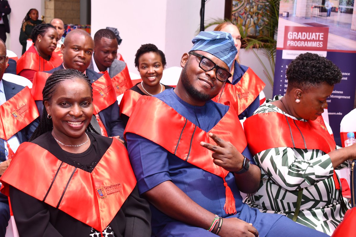 SBSKenya's tweet photo. A hearty congratulations to all the executives who have graduated today! 
Go forth and propagate change in your organizations.
#EEGraduation2022 #ThrivingBeyondGlobalChallenges #DevelopingGreatAfricanLeaders https://t.co/1WyyLz2x2f