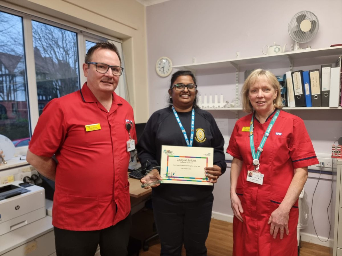 MBHT South Cumbria Therapy Service (@mbhttherapies) on Twitter photo Congratulations to one of our Community Physiotherapists, Ponnishree, for receiving the AHP Rising Star Award! Congratulations to one of our Community Physiotherapists, Ponnishree, for receiving the AHP Rising Star Award!