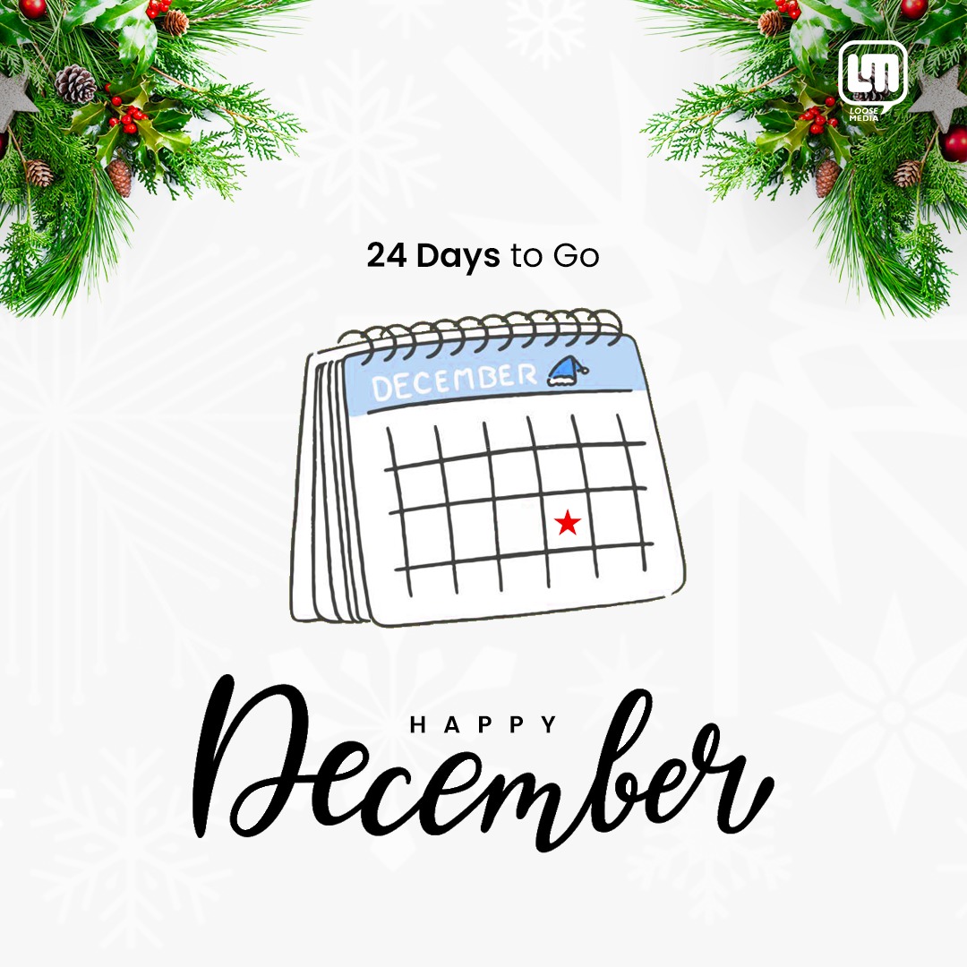 December: the final countdown to 2023!
Welcome to the most wonderful month of the year

#Newmonth #Christmasseason #December #loosemediang
