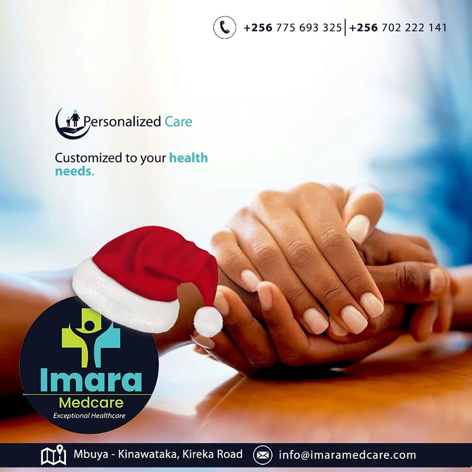 ImaraMedcare's tweet photo. Tis the season to celebrate!

Get Personalized Care for your customized health needs.
Visit us at Mbuya-Kinawataka Kireka Road.
📞0775 693 325/0702 222 141

#Imara #medical #health #fyp #december #friday https://t.co/zOgje94eZK
