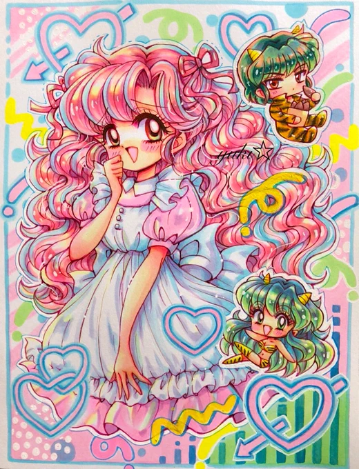 ランちゃんも制服ラムちゃんもかわいかった 