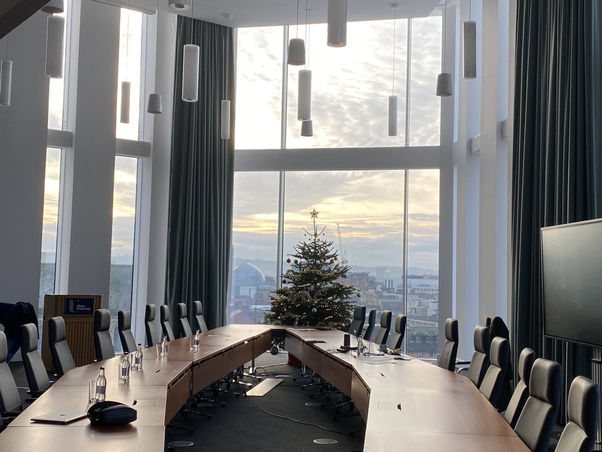 The highest Christmas tree in Belfast? ⁦<a href="/UlsterUni/">Ulster University</a>⁩
