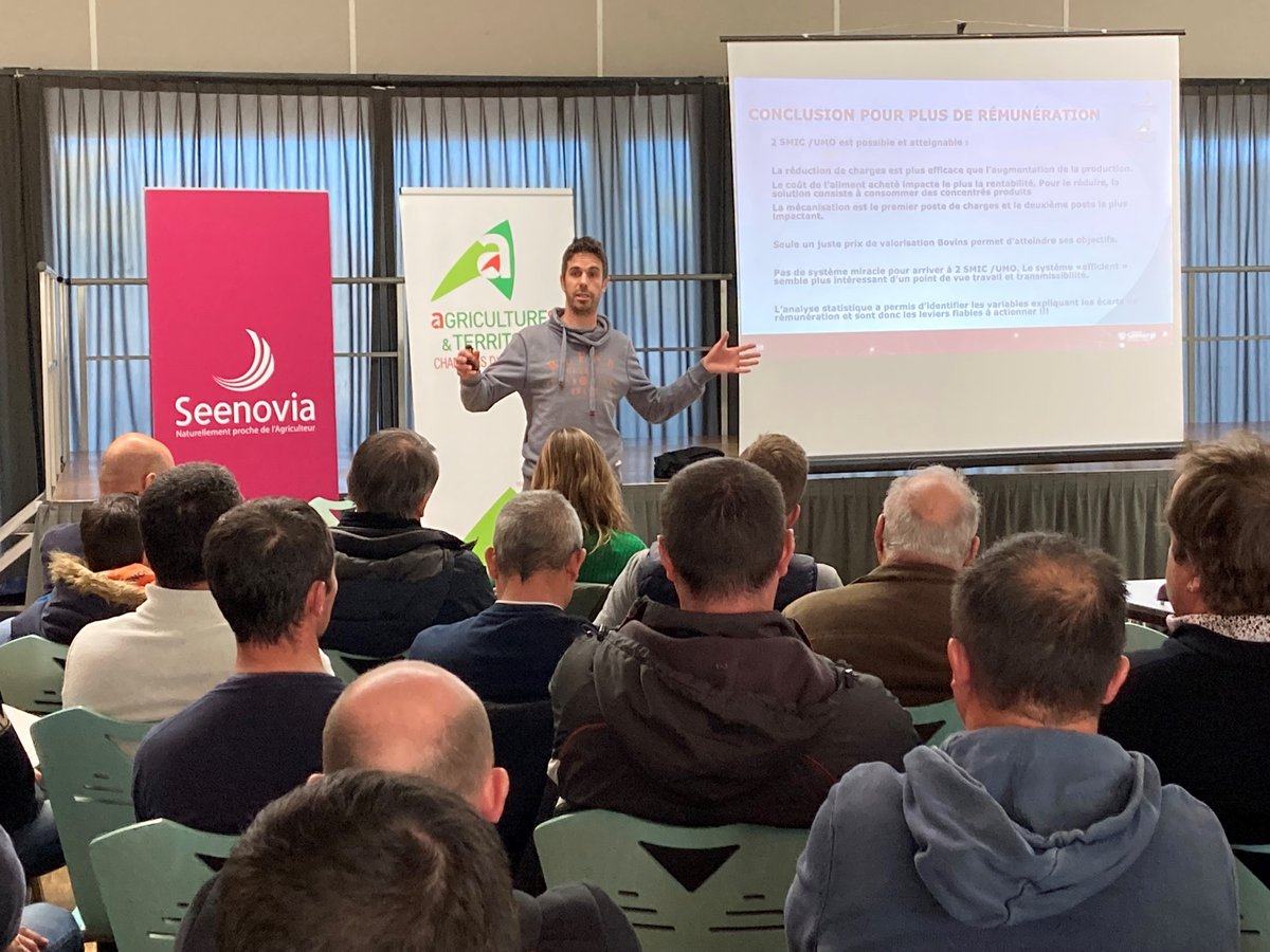 seenovia's tweet photo. [Rendez-vous Viande]
Retour en images sur la 1ere rencontre viande de l'année, en partenariat avec @ChambagriPdL 
Au programme, des échanges techniques 🐂 de la convivialité 🥂 des ateliers 👍...
Pour vous inscrire à la prochaine date : https://t.co/s5YJFrqq2e https://t.co/5qUl8Q7fMj