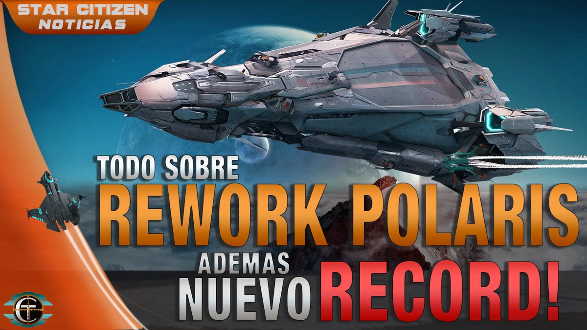 CitizenTechok's tweet image. ✅Nuevo Video 🌐Nuevo RECORD y Rework de la POLARIS - Inside 🥰Buena vida &amp;amp; vuelen seguro! 🚀
youtu.be/5dhEBV9Gkt8
#StarCitizen