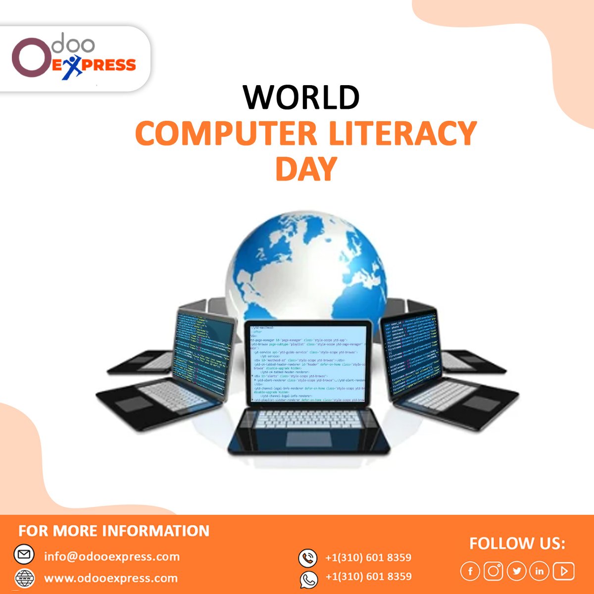 odoo_express's tweet image. Let us recognize the flaws in education and vow to improve it by raising awareness.
.
#computerliteracy #computerskills #techworld #itsupport# computerliteracyday