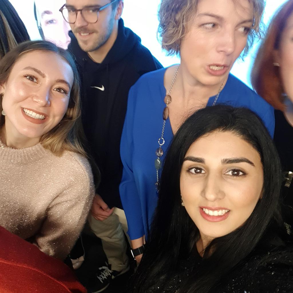 HenaMH's tweet photo. Genuinely happy! Went to LinkedIn office for the accelerator graduation day and loved it!  #LiCreatorAccelerator https://t.co/hNBTRo9KTu
