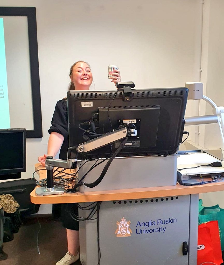 Had a great day Monday providing a Guest lecture for the <a href="/AngliaRuskin/">ARU</a> MSc #OccupationalTherapy cohort! On a CASEE of OT in AAC! 
Thanks for having us! 
#ahp #aac #rcot