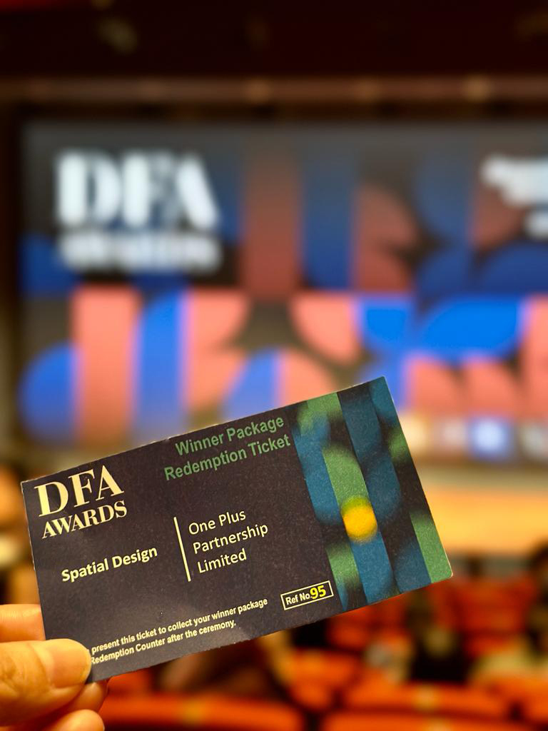 123Oneplus's tweet image. We attended #2022DFAAWARDS ceremony on Nov 29. We are honored that one of our projects, WAN FAT JINYI CINEMA, has won the Bronze Award of the category in Spatial Design. We are praying the pandemic will get better soon so that more designers from overseas can come to Hong Kong.