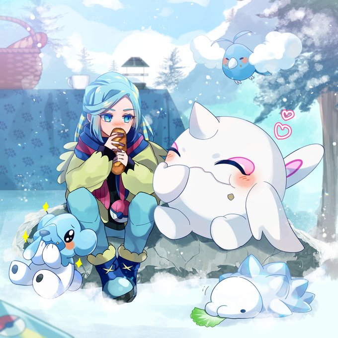 グルーシャと進化前ポケモン#ポケモンSV 