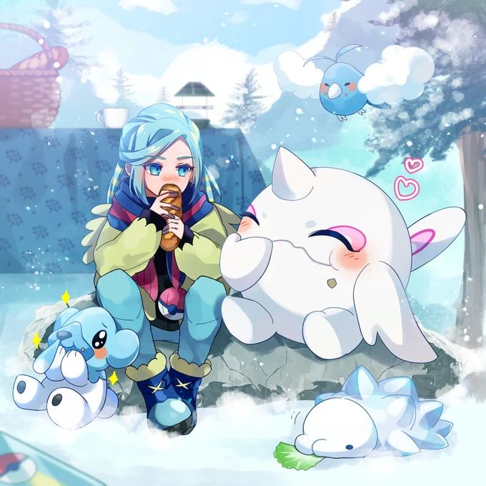 グルーシャと進化前ポケモン#ポケモンSV 