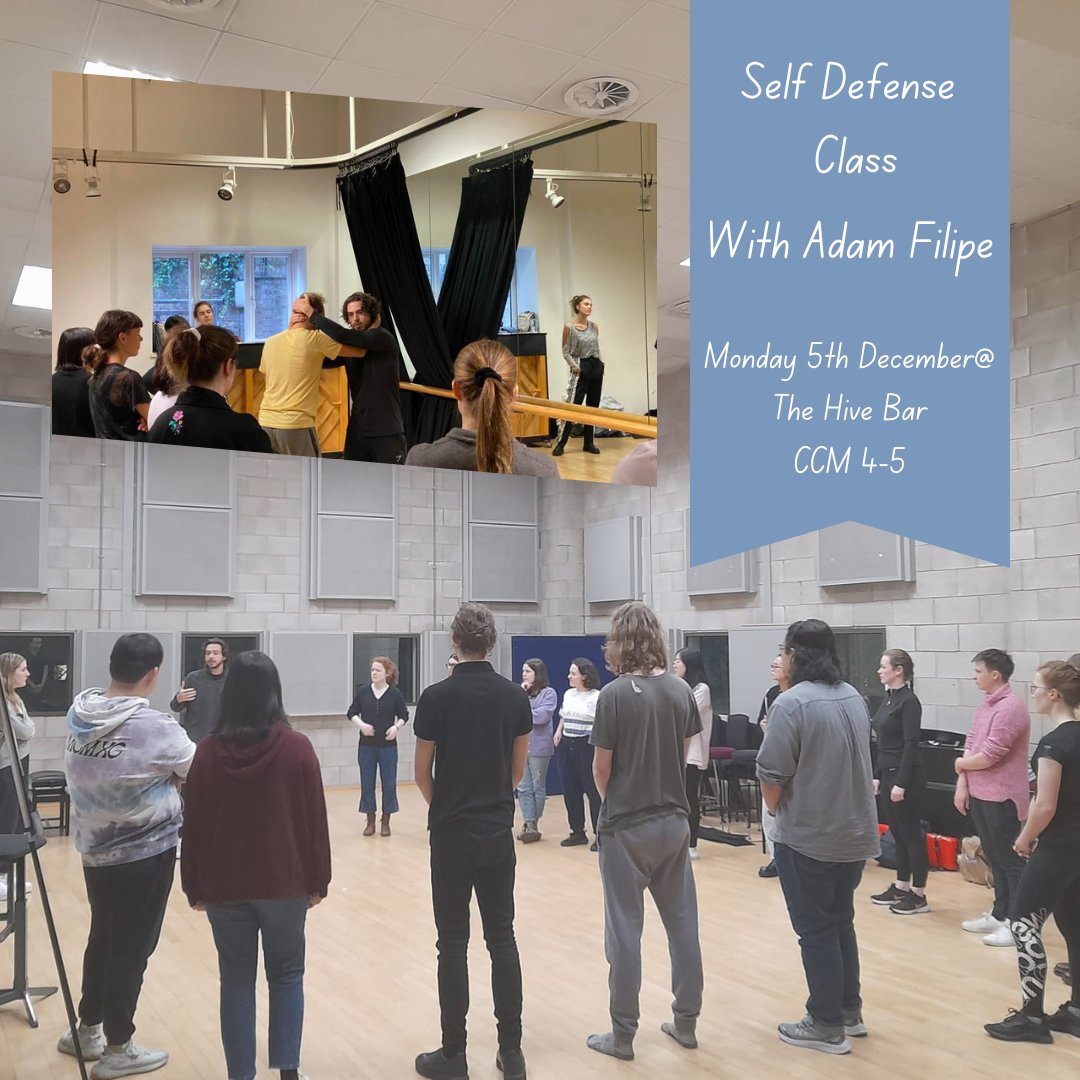 Staying safe in Manchester can be difficult! The Students' Union are working with Self Defense Instructor Adam Filipe to help teach you how you can look after yourself and your friends. This is available for UCEN Students but don't worry we are hoping to put more sessions on!!!