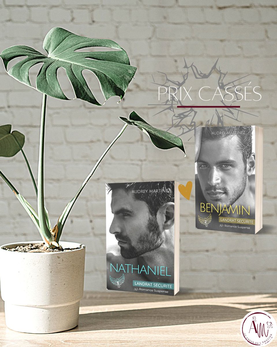 🙏 Nate et Benji sont à tout petit prix sur la boutique. 

Les couvertures ayant changé, il ne me reste que peu d'exemplaires de l'ancienne.
Et les livres sont à moitié prix.

- 3 pour Nathaniel
- 1 pour Benji

Fonce pour en profiter. ♥
=} audreymartinez.fr/categorie-prod…