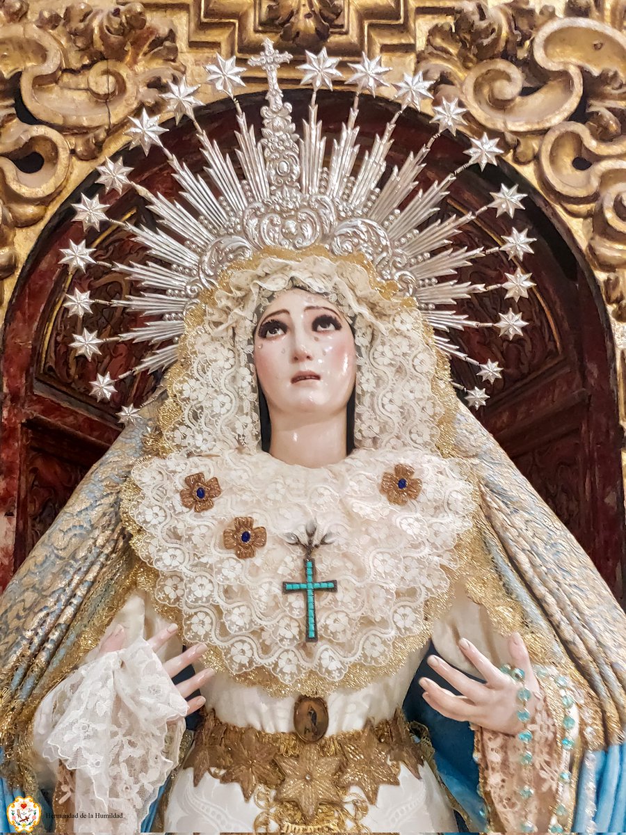 HumildadMarchen's tweet photo. Nuestra Señora de los Dolores ataviada para el tiempo de Adviento y Navidad.

Porta una medalla concepcionista por la Solemnidad de la Inmaculada Concepción.

📷 Hermandad de la Humildad https://t.co/yynCSRxPOz