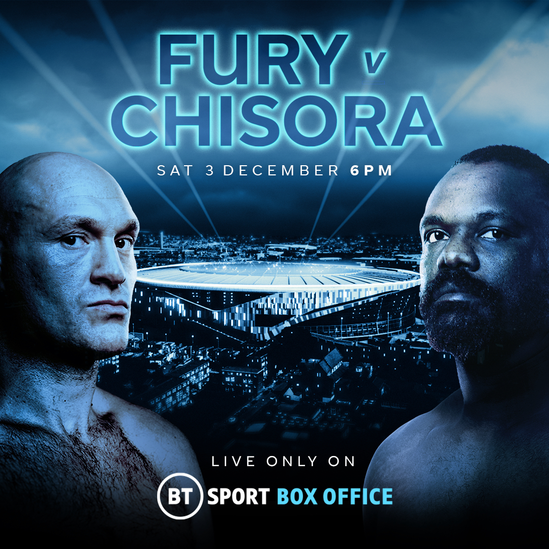FURY VS CHISORA 🥊

🕘 21.00 - 00.00
⭐️ £2 pints

Retired? Doesn't seem very much like it does it? 
But you never know with Fury, this could be his last ever fight so make sure you're watching it with us!