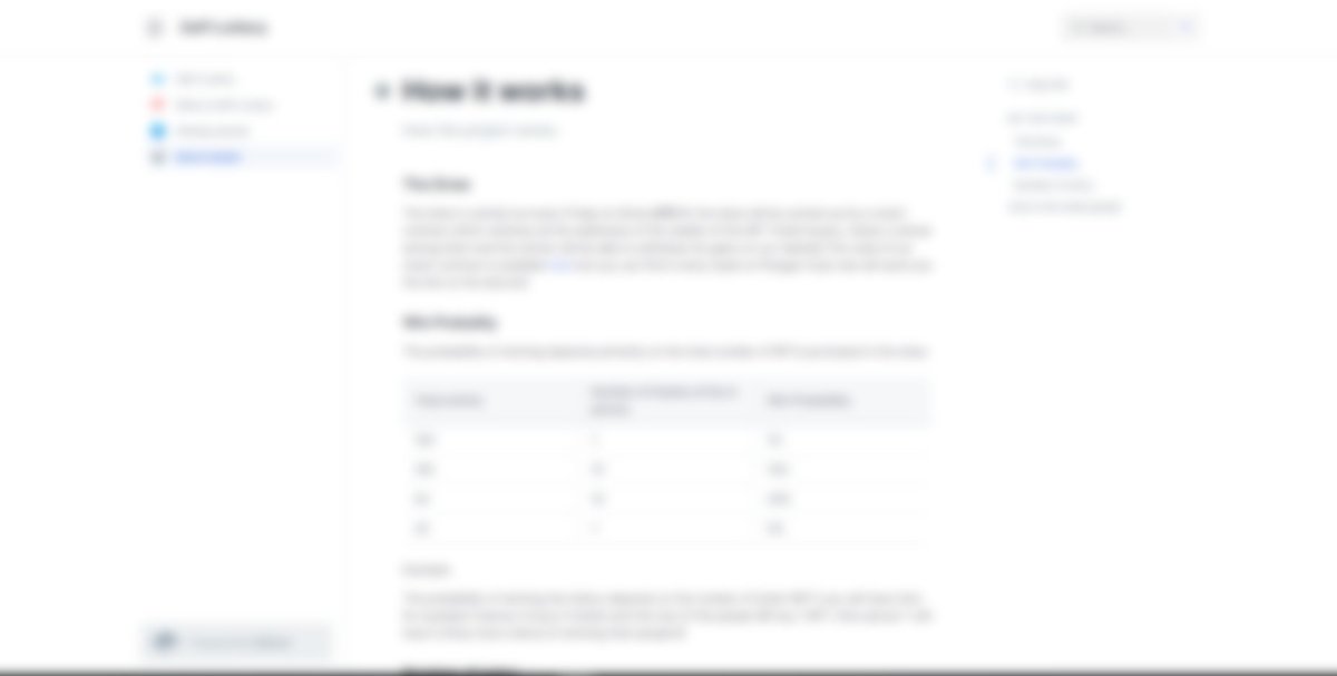 DeFi_Lottery's tweet photo. Hi ! We just released 2 new pages on the white paper  📢check it ! https://t.co/1t8l854syO