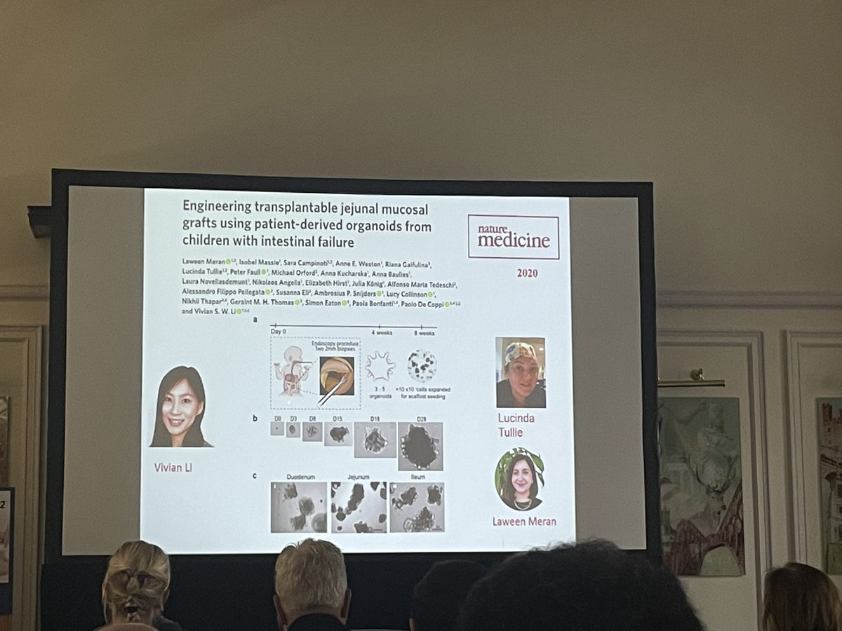 Exciting developments ahead for infants and children with complex congital malformations and GI conditions @NeonatalUpdate @lucindatullie @paolodecoppi