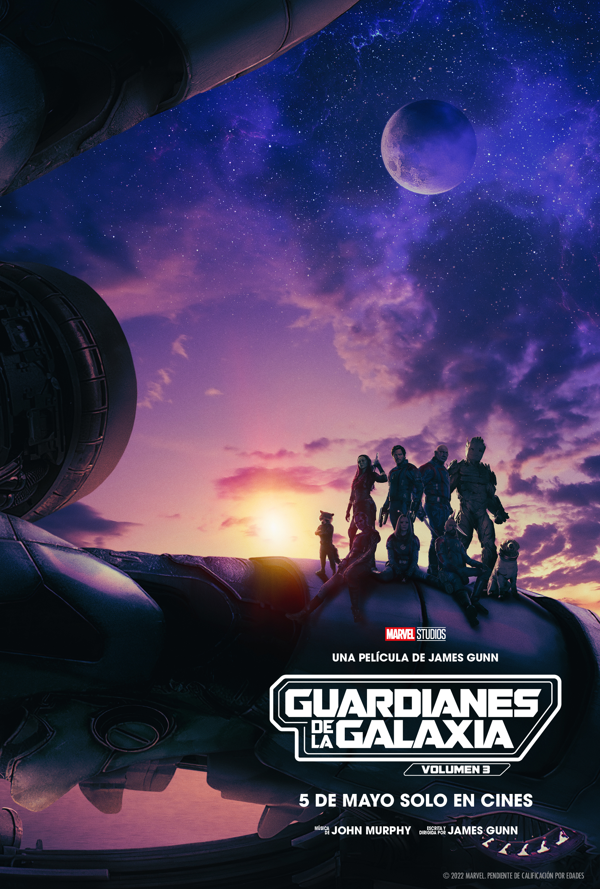 Marvel España on X: 'Guardianes de la Galaxia: Volumen 3' de Marvel  Studios, llega a los cines el 5 de mayo de 2023. #GuardianesDeLaGalaxia3   / X