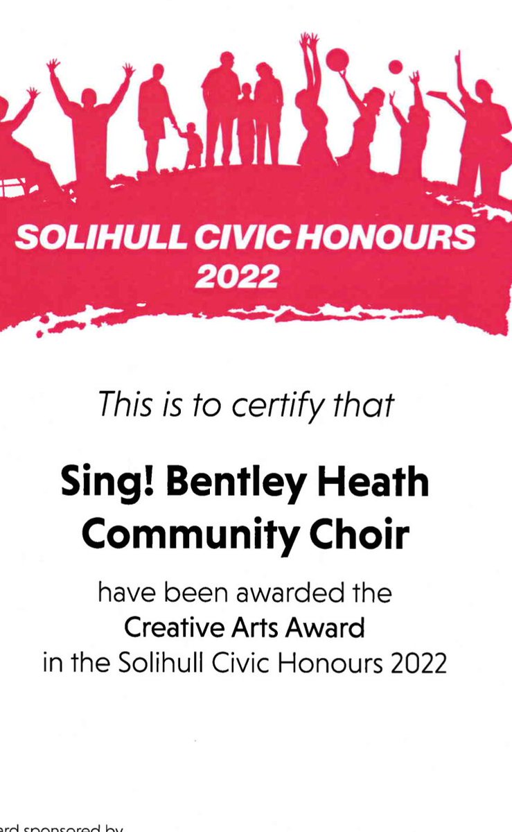 Sing! Bentley Heath - Modern Community Choir in Solihull, West Midlands