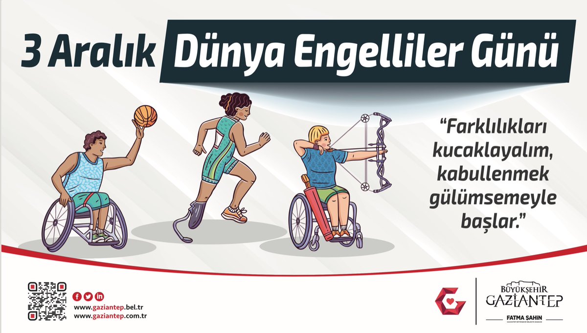 GaziantepBeld's tweet photo. En büyük Engel sevgisizliktir. Sevgi varsa Engel yoktur! 

3 Aralık Dünya Engelliler Günü Kutlu Olsun.❤️

#3Aralık #Dünyaengellilergünü #EngellilerGünü #kalplerdeengelolmasın https://t.co/jO0xbQYDfP